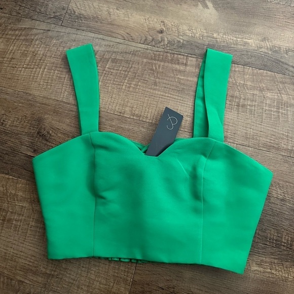 SACHIN + BABI Darcy Top In Kelly Green - Picture 5 of 6